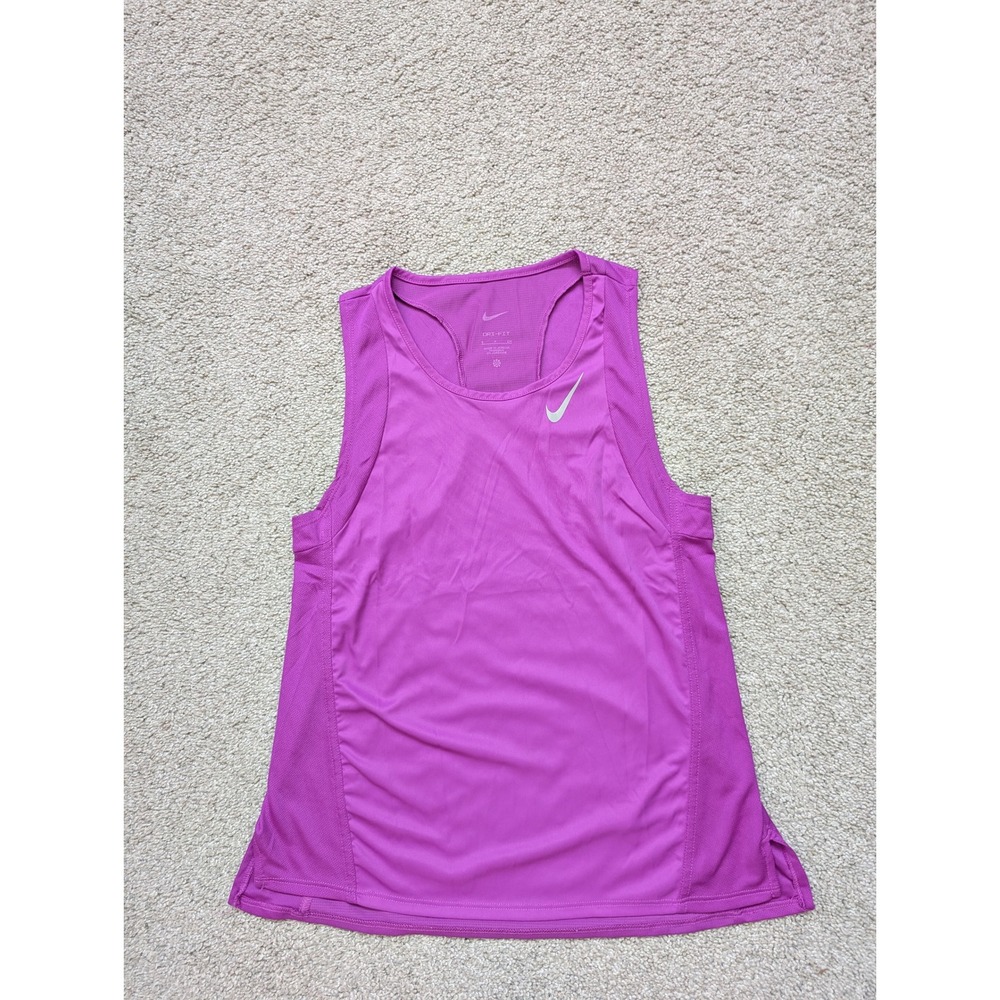 Nike Women's Dri-Fit Race Singlet Hot Fuchsia Small
